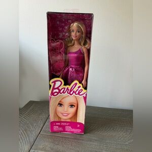 Barbie Glam Doll in Sparkling Pink Outfit. 2014. New. $15